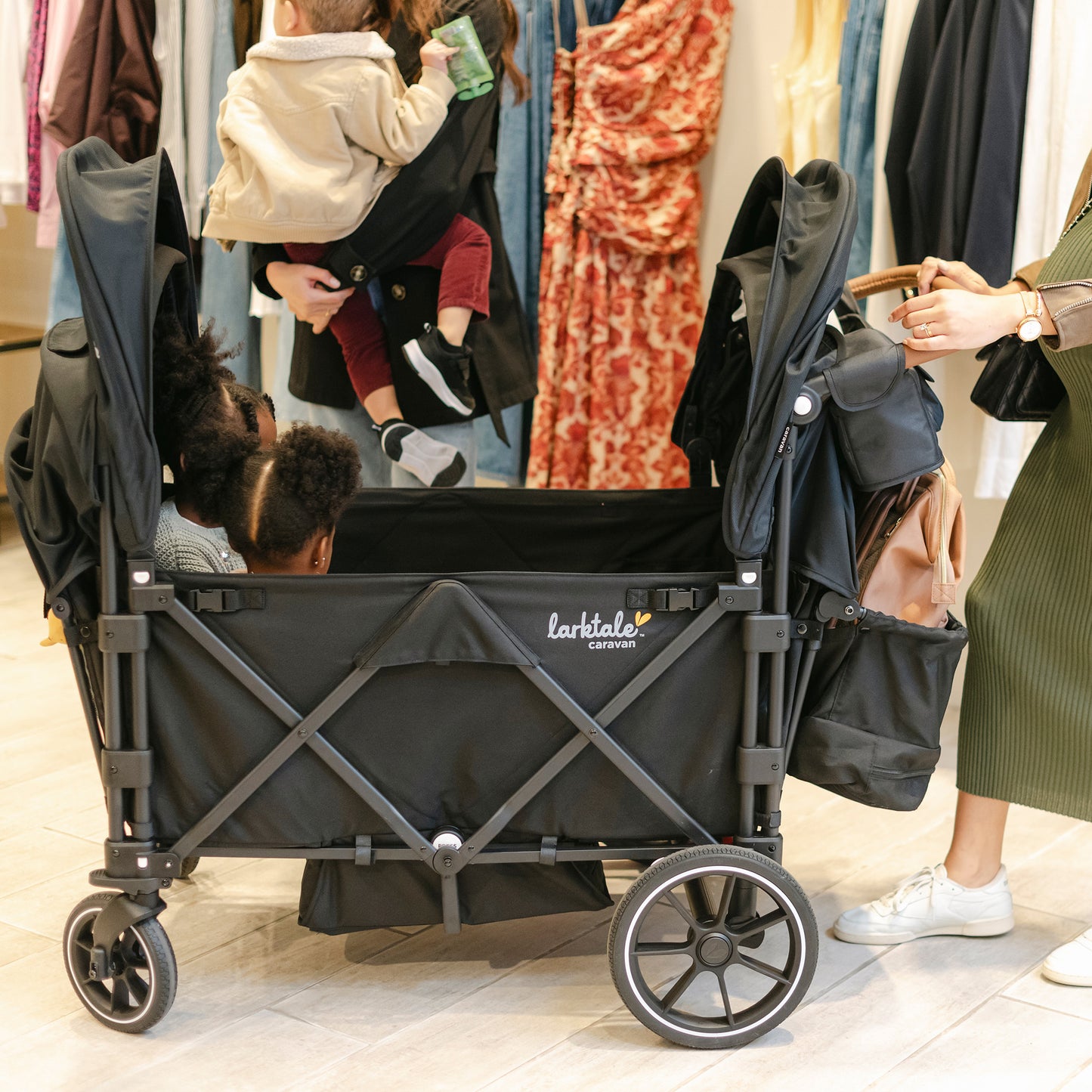 Caravan QUAD Stroller Wagon - Larktale