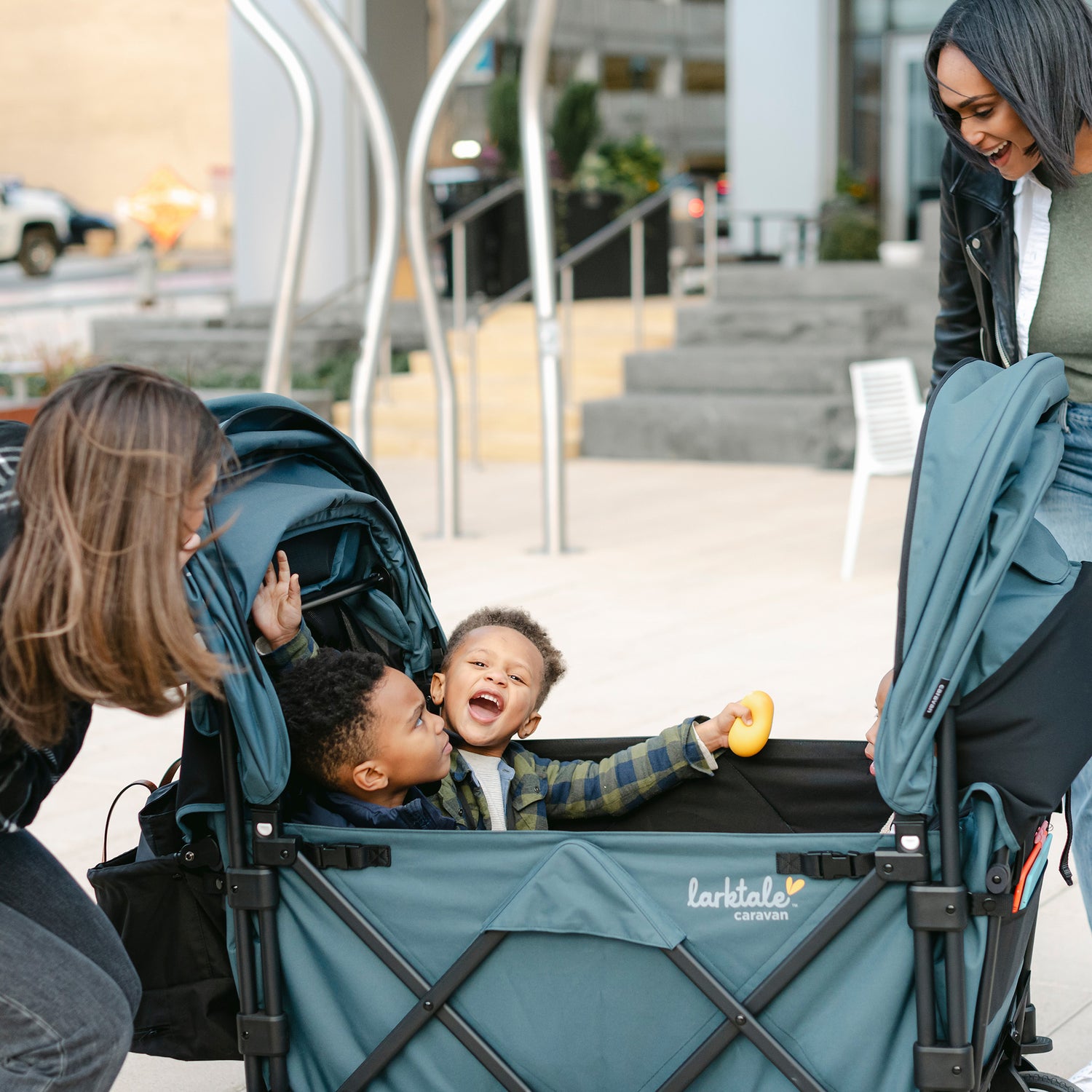 Caravan QUAD Stroller Wagon - Larktale